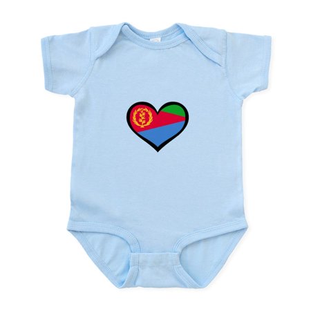 

CafePress - Eritrea Love Eritrean Infant Bodysuit - Baby Light Bodysuit Size Newborn - 24 Months