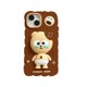 thumbnail image 1 of Descompresión Cookie Bear Gel Suave Silicona A Prueba De Golpes Funda Para Teléfono IPhone 11 12 13 14 Pro Max Cubierta Trasera, 1 of 4