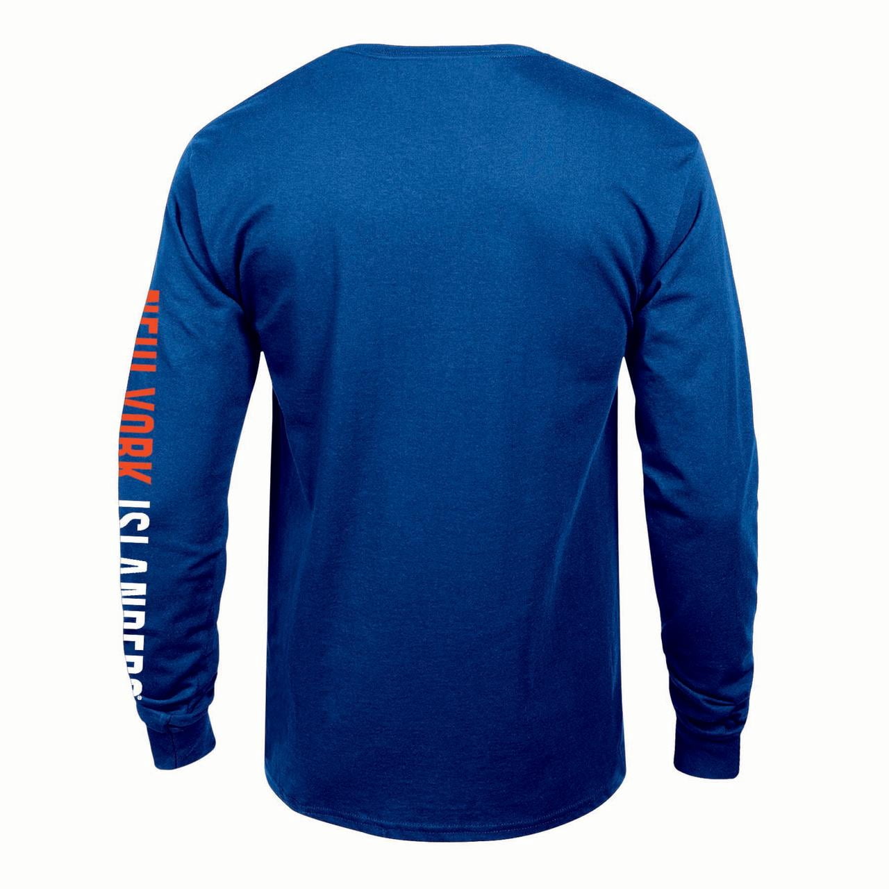 NHL New York Islanders Men's Team Color Double Graphic Long Sleeve T-Shirt
