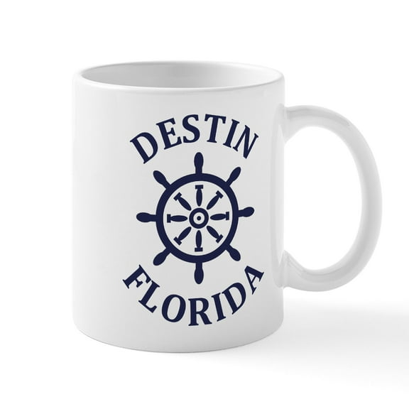 CafePress - Summer Destin Florida Mugs - 11 oz Ceramic Mug - Novelty Coffee Tea Cup