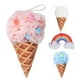 thumbnail image 3 of 4 esponjas de baño exfoliantes con forma de helado para niños, suaves y duraderas, 3 of 8