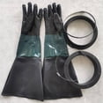 thumbnail image 4 of 4x Sandblasting Gloves SandBlaster Parts 60cm with O Rings for Sandblast Cabinet, 4 of 7