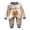 A-Khaki, variant on NIEWTR Little Toddler Girls 2 Piece Fall Winter Outfit Long Sleeve Crewneck Shirt and Elastic Waist Pants Pajama Set for Sleeping Daily Wear Cotton Kids 4T 5T 6T(A-Khaki,5-6 Years)