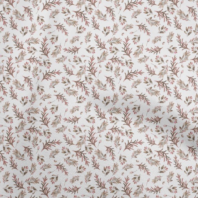 oneOone Tissu en Coton Flex Blanc Matériel de Robe Tropicale Tissu Imprimé Tissu au Mètre 40 Pouces de Large