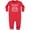 Red, variant on Chess Player Childs Game Baby Fleece Romper