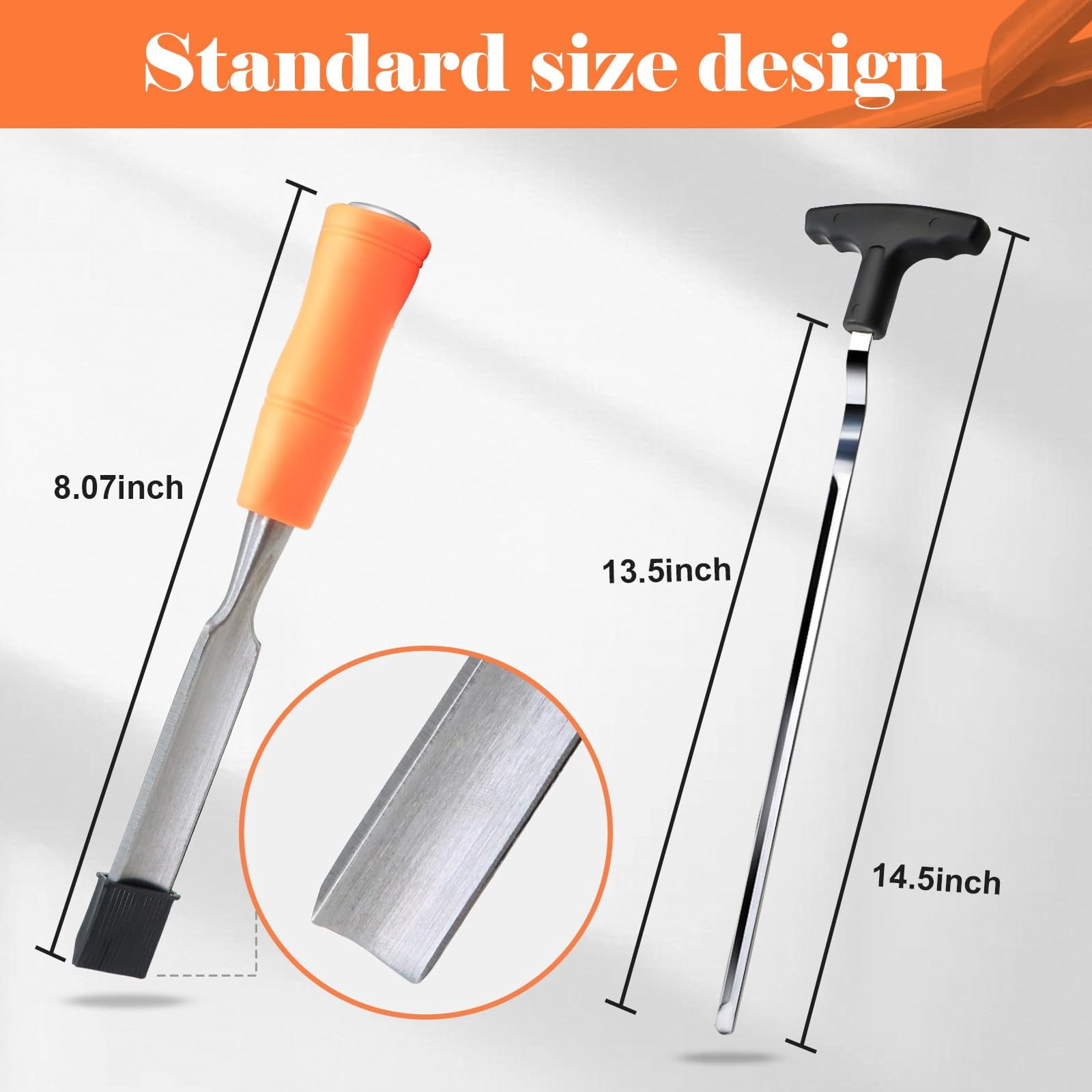 Golf Grip Removal Tool，11" V- Grip Remover for Standard Length Swinging Grips，High-Carbon Steel Golf Club Tool，Golf Grip Kit Golf Tools Golf Grip Tool