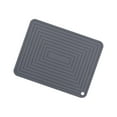 thumbnail image 1 of facefd Tapis de Séchage Imperméable pour Vaisselle Support de Pot Rapide Résistant à la Chaleur Gris, 1 of 9