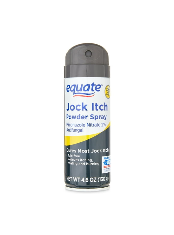 Equate Jock Itch Relief Powder Spray Antifungal, 4.6 oz