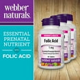 thumbnail image 2 of webber Naturals Acide Folique 1 mg -- 3 x 90 Comprimés, 2 of 3