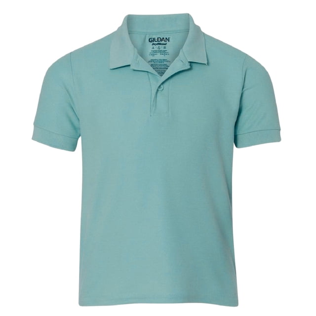 Gildan - Polo de manga corta de deporte Doble Pique para caballero/hombre de primera Modelo Premium - Verano/ Vacaciones (Menta Chalky)