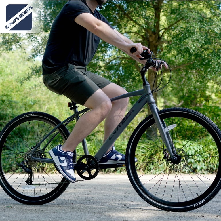 700C Univega Montega Sport Step over Comfort Hybrid Adult Bicycle