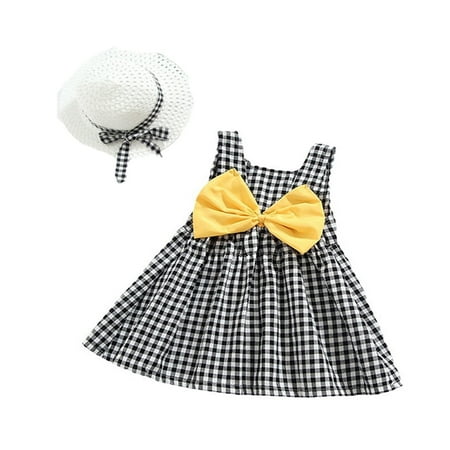 

XIEULQP Baby Girl Clothes Girl s Fall Oktoberfest Long Sleeve Strapless Long Dresses Dresses Summer Dress Flower Girl Dress Black