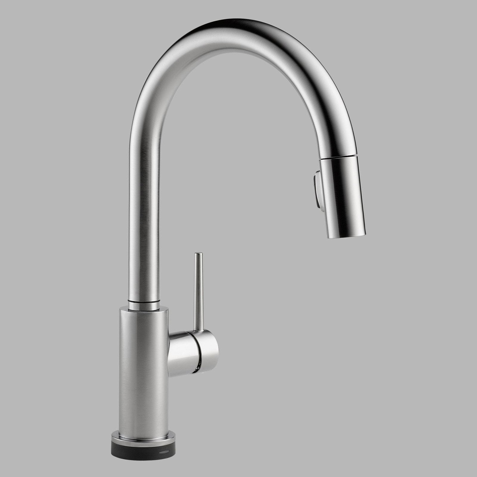 Delta Trinsic Single Handle Pull Down Kitchen Faucet With Touch2o Technology Arctic Stainless