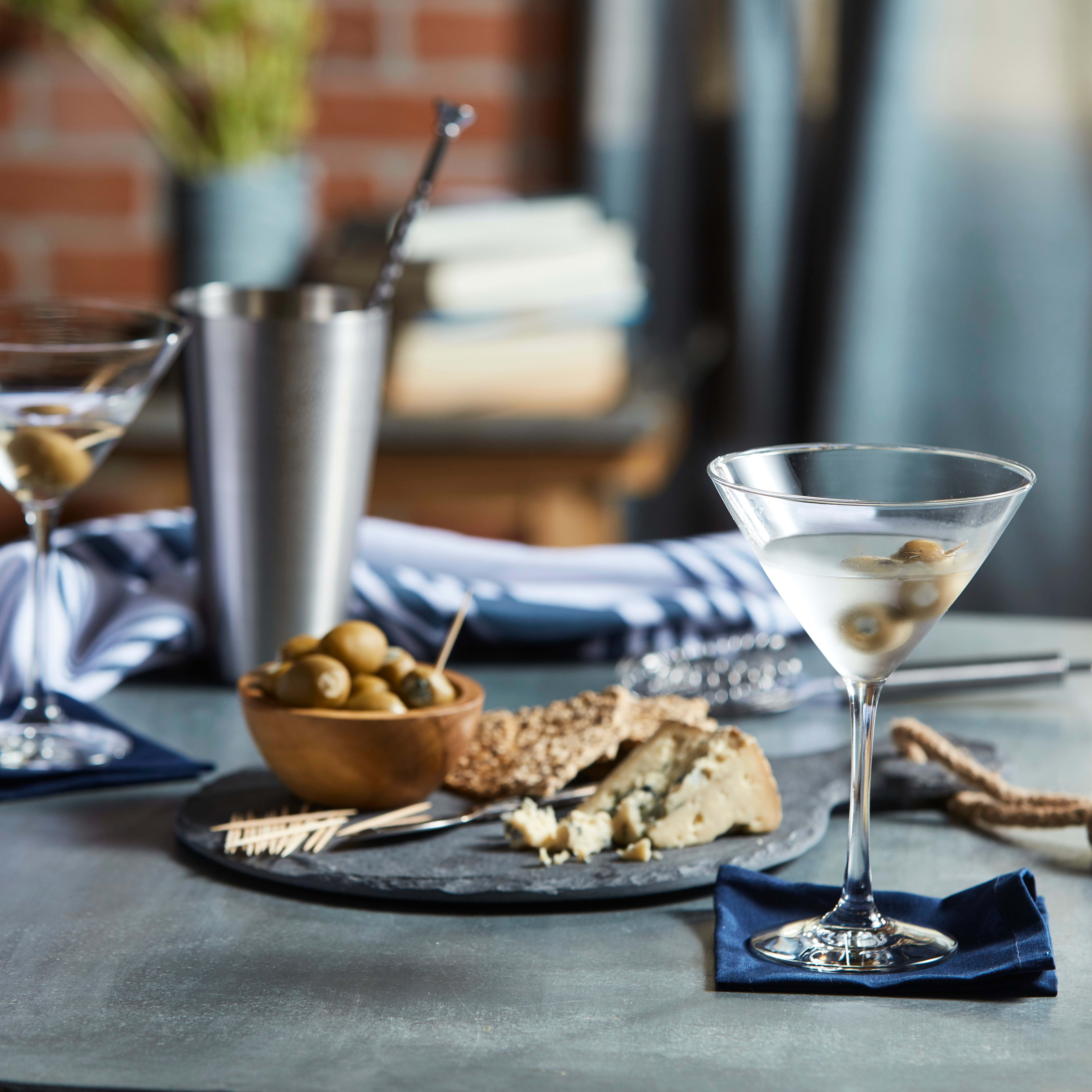 LIBBEY GLASS Martini Glass Clear, 1 EA