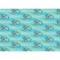 thumbnail image 1 of Ahgly Company Indoor Rectangle Patterned Macaw Blue Green Area Rugs, 6' x 9', 1 of 1