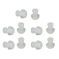 thumbnail image 3 of Auriculares De Repuesto 10 Uds. Puntas Para Los Oídos Reemplazo Suave Cúpulas Universales Puntas Para Los Oídos Para Tapones Para Los Oídos M 11mm/0 43 Pulgadas, 3 of 8