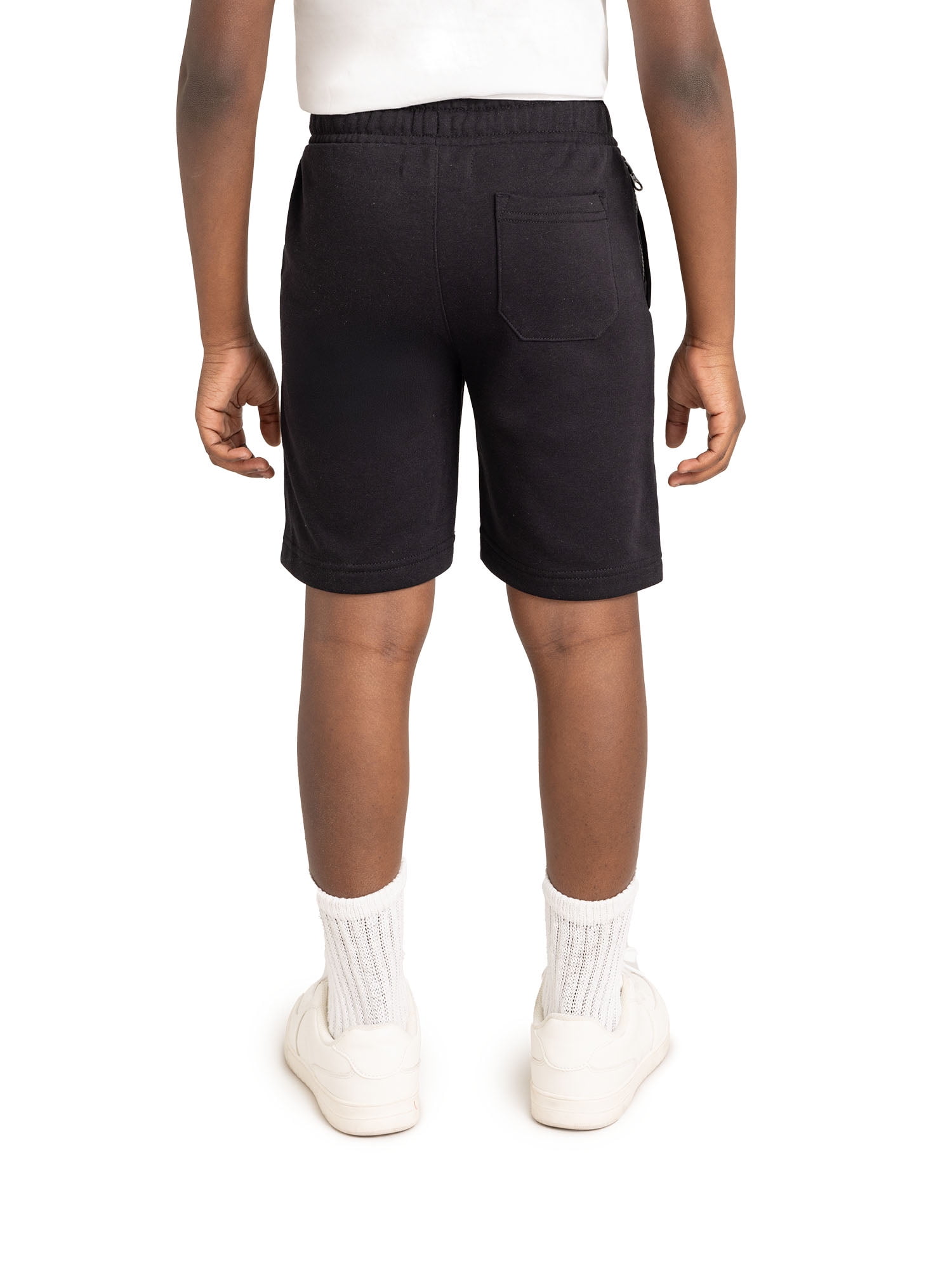 U.S. Polo Assn. Boys Fleece Short with Zipper Pockets, Sizes 4-18
