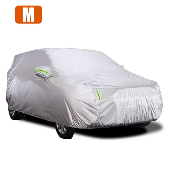 Cubierta de coche Cubiertas de sedán completas con protección solar de tira reflectante