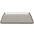 thumbnail image 2 of Houston Velvet Accent Bench - Porcini/Walnut, 2 of 6