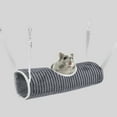 thumbnail image 6 of Hamster Hammock Hideout Tunnel House Hedgehogs Guinea Pigs Ferrets Chinchilla Small Animal Habitat, 6 of 8