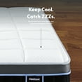 thumbnail image 6 of FlexiSpot 13" Hybrid Mattress with Lumbar & Shoulder Support – Cooling, Fiberglass-Free, Odor-Free – Hotel Collection – Motion Isolation, CertiPUR-US Certified, 6 of 8