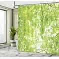 thumbnail image 5 of Ambesonne Tree Shower Curtain, Nature Summertime Green, 69"Wx84"L, Green, 5 of 5