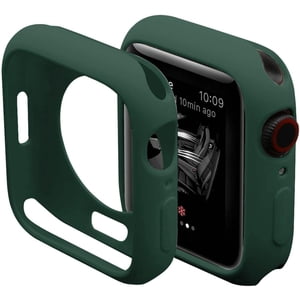 XiHAMA Ultra Thin Soft TPU Bumper Case Compatible with iWatch Apple Watch Series SE 6/5/4