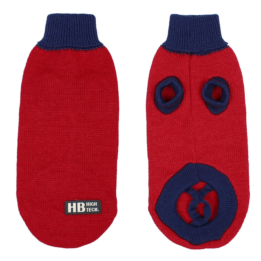 Winter Turtleneck Knitwear Dog Sweater Pet Clothing Coat Red L | Walmart Canada