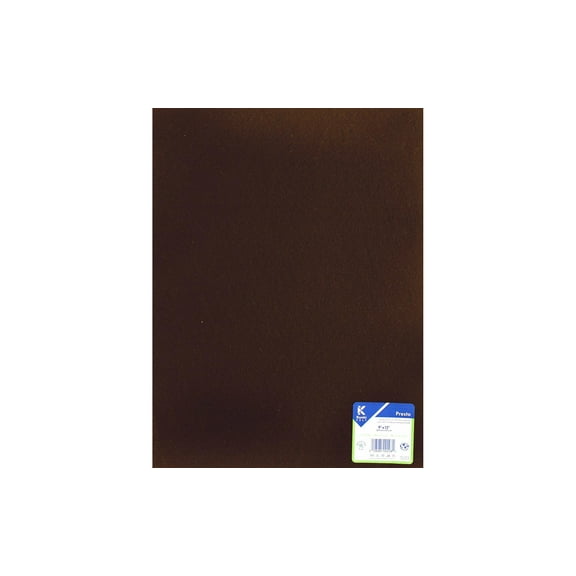 Kunin Felt Presto Peel & Stick Felt - Cocoa Brown, 9" x 12"
