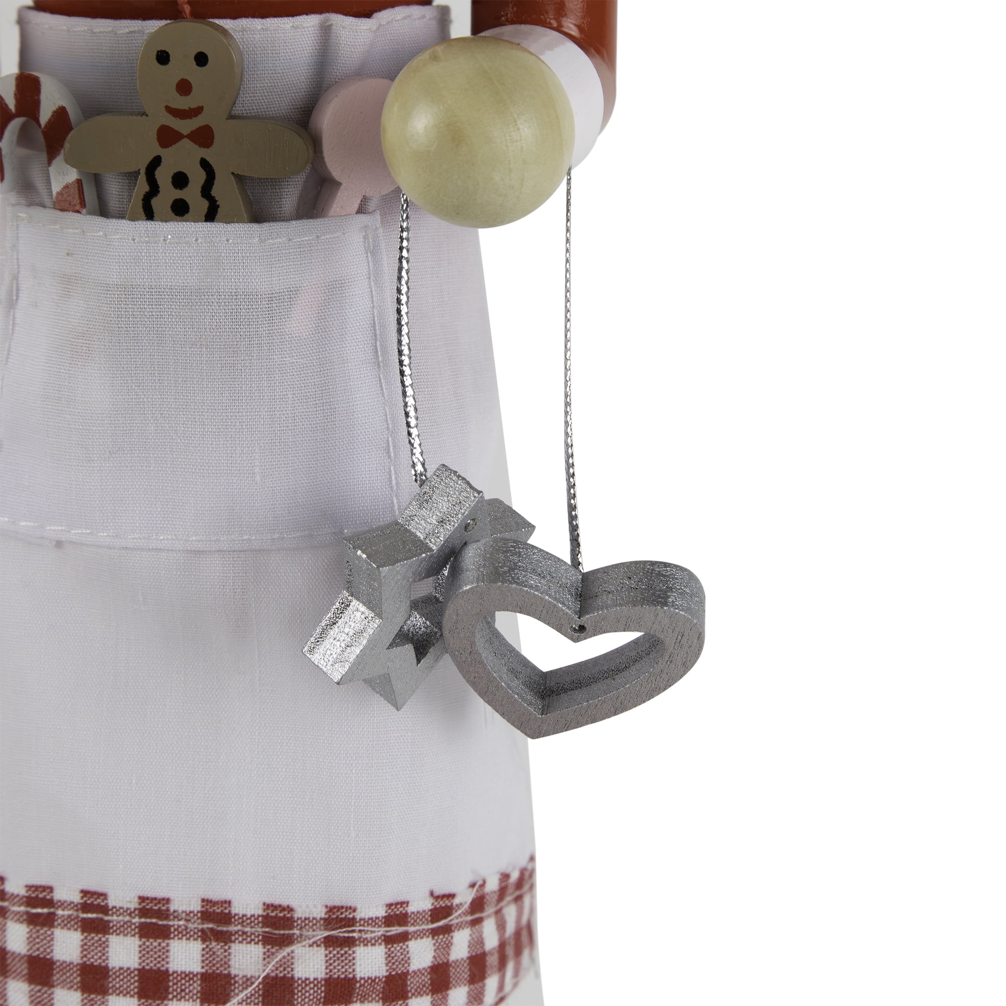Northlight Baker with Rolling Pin Nutcracker Christmas Figure - 15" - White and Red