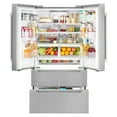 thumbnail image 3 of 22.5 cu. ft. 4-Door French Door Refrigerator with Handles in Stainless Steel, 3 of 11