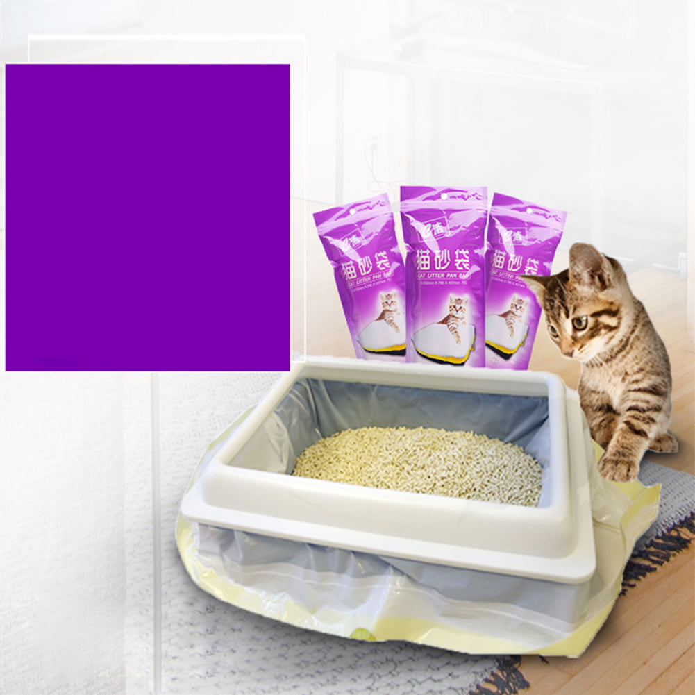 1 Bag of (7PCS) Cat Litter Bag Kitten Hygienic Litter Box Liners Pet