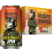 Voodoo Ranger Juice Force Hazy Imperial IPA Craft Beer, 12 Pack, 12 fl oz Cans, 9.5% ABV
