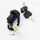 thumbnail image 3 of Interruptor de Llave de Encendido de 1 Pieza 4 Polos Macarena Repuesto para 110cc 125cc 250cc ATV Quad, 3 of 6