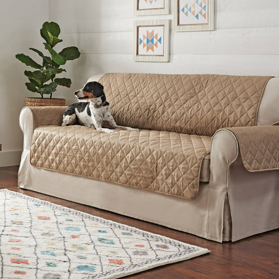 Better Homes and Garden Non-Skid Waterproof Quilted Pet Sofa Cover