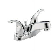 Peerless Chrome 2-Handle Lever 4 In. Centerset Bathroom Faucet with Pop-Up