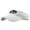 White, variant on Gyujnb Unisex Washed Twill Letter Embroidered Adjustable Visor for Sun Shade Summer Daily Outdoor Wear,One Size