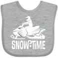 thumbnail image 3 of Inktastic Snowmobile Rider Snowmobiling Boys Baby Bib, 3 of 4