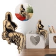 thumbnail image 2 of Solid Pure Brass Model Paperweight Home Figurine For Coffee Table And Desktop Christmas Ornament Bulk Christmas Ornament Fancy Stepmom Ornament Big Ornament Christmas Ornament Pack Snowflake Ornament, 2 of 4