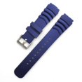 thumbnail image 4 of Men's 20/22/24mm Rubber Strap For Casio Bump Seiko Waterproof Sports Watch Strap, 4 of 4