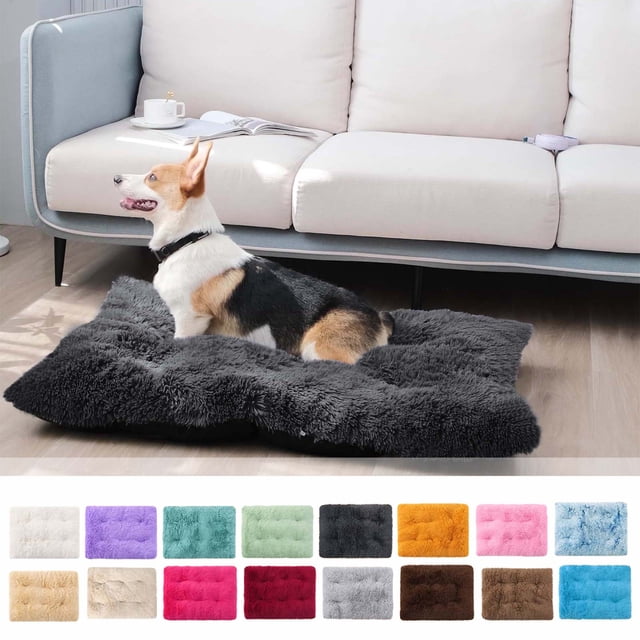 Xihbxyly Caseta de Invierno para Mascotas, Extraíble y Lavable, Acolchado de Esponja Suave, Base de Tela No Tejida, Acogedora Cama de Interior, Ideal para Perros Pequeños, 50 X 40 Cm.