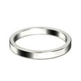 thumbnail image 3 of 2.5mm Wedding Band Solid 10k White Gold, 3 of 4