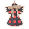 thumbnail image 2 of Christmas Ornaments Christmas Decorations Indoor Classic Black Red Christmas Ornaments Christmas Tree Decoration Wooden Christmas Pendant, 2 of 4