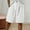 White, variant on Oplxuo Bermuda Shorts for Women High Waisted Linen Dressy Casual Pleated Wide Leg Summer Shorts with Elastic Waist