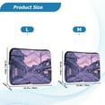 thumbnail image 4 of FORMRS 13"-13.3" Laptop Sleeve Protective Case Soft Carrying Quilted Computer Bag Cover, Black Cat Walking, 4 of 7