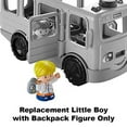 thumbnail image 3 of Little People Replacement Little Boy with Backpack Figure for Sit with Me Schoolbus Activity Playset, 3 of 7