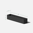 thumbnail image 4 of Veradek Geo Series Short 16" Planter - 2-Pack Black, 4 of 11