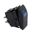 thumbnail image 3 of Almencla 6X 4 Pin Waterproof 12V 20A Bar Rocker Toggle Switch LED Light Car Boat Blue, 3 of 8