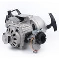 thumbnail image 4 of Miumaeov 49CC 2 Stroke Engine Pull Start Engine Motor Kit w/Fuel Tank for Pocket Rocket Mini Quad Dirt Bike ATV, USA STOCK (25H 136L Chain), 4 of 9