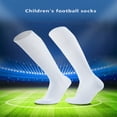 thumbnail image 2 of JUNWELL Children‘s Solid Color Anti-Slip  Thick And Long Sports Socks With Towel Bottom For Soccer And Basketball, 2 of 7